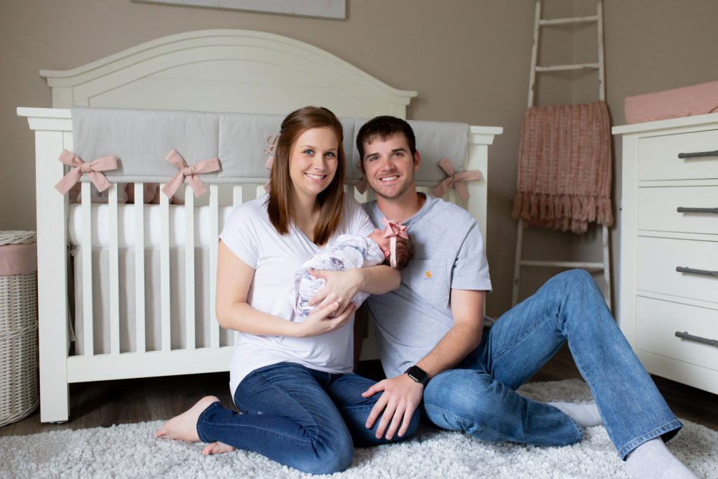 in-home lifestyle newborn photography