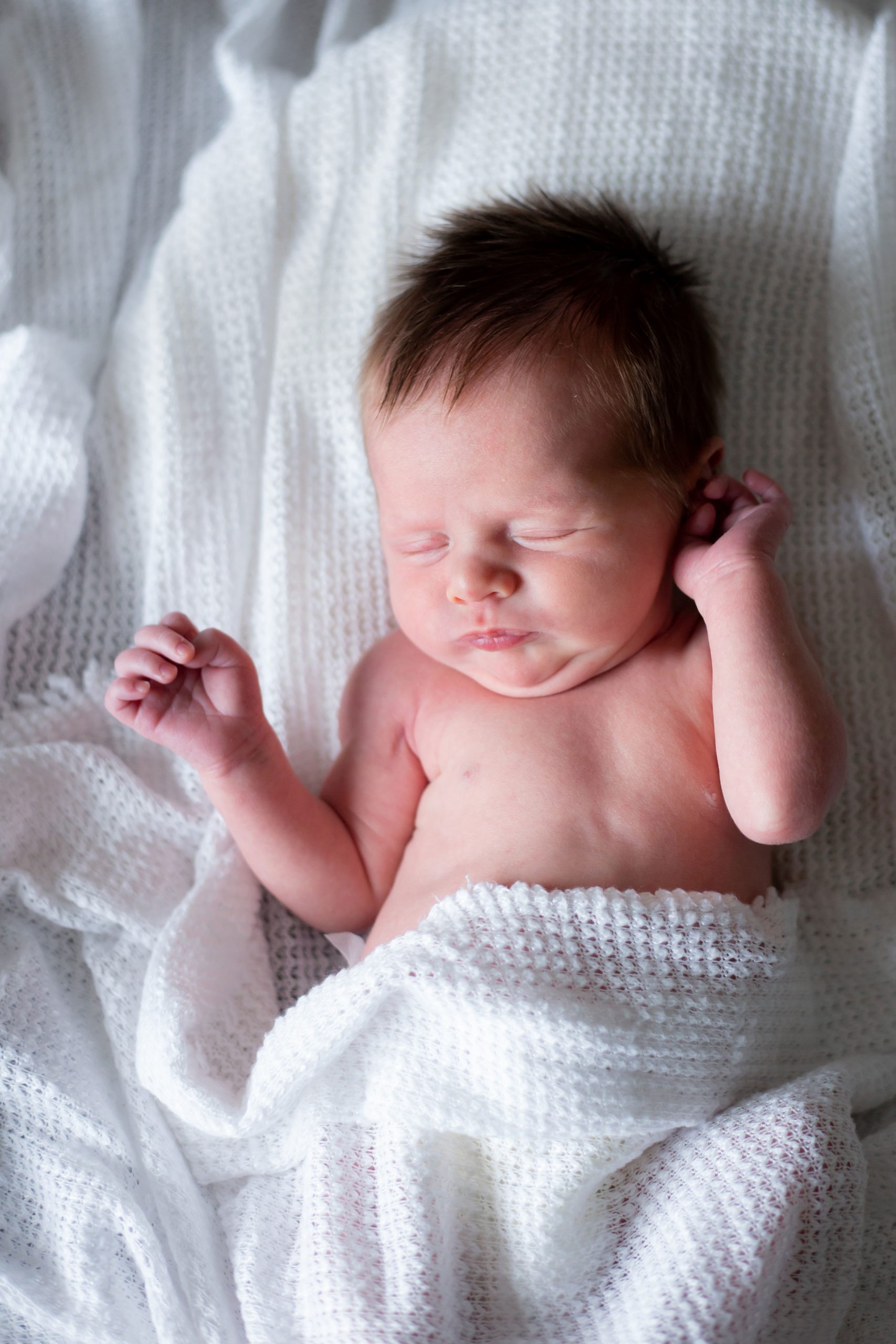 in-home lifestyle newborn photography