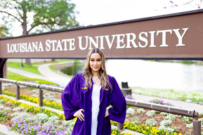lsu senior photos