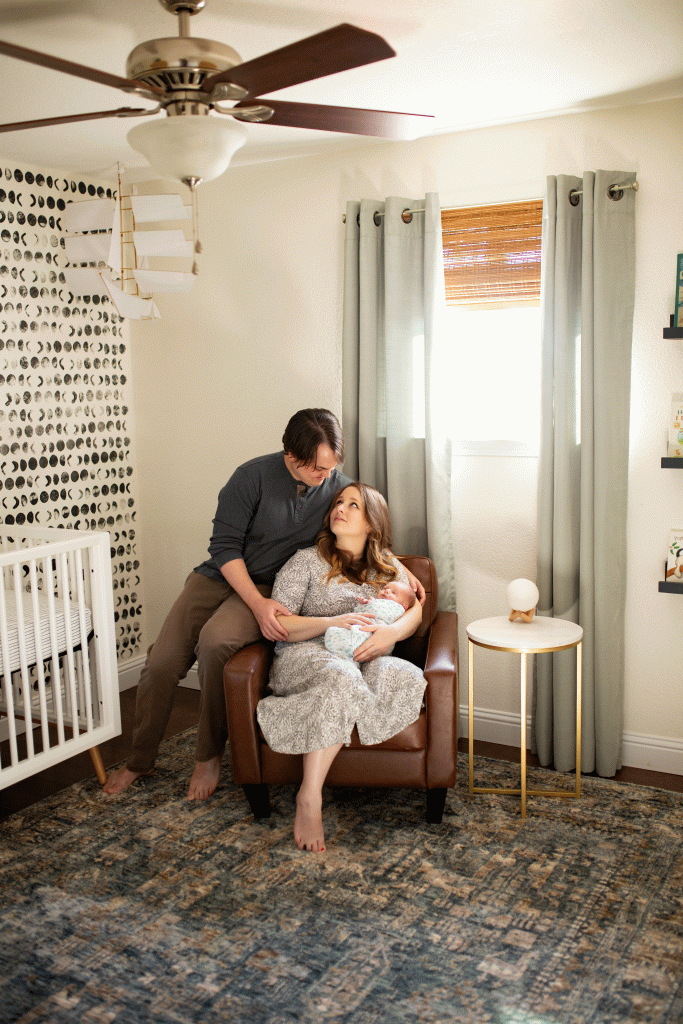 in-home lifestyle newborn photography