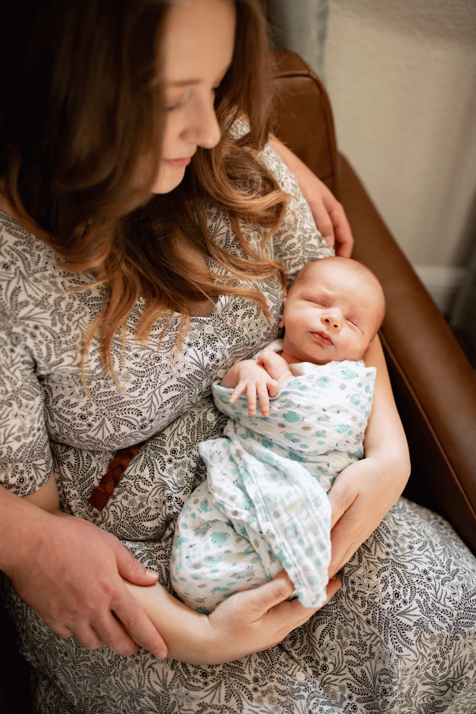 in-home lifestyle newborn photography