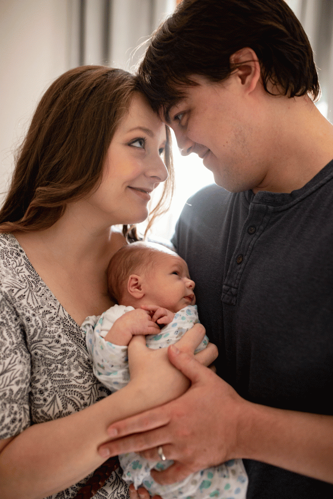 in-home lifestyle newborn photography