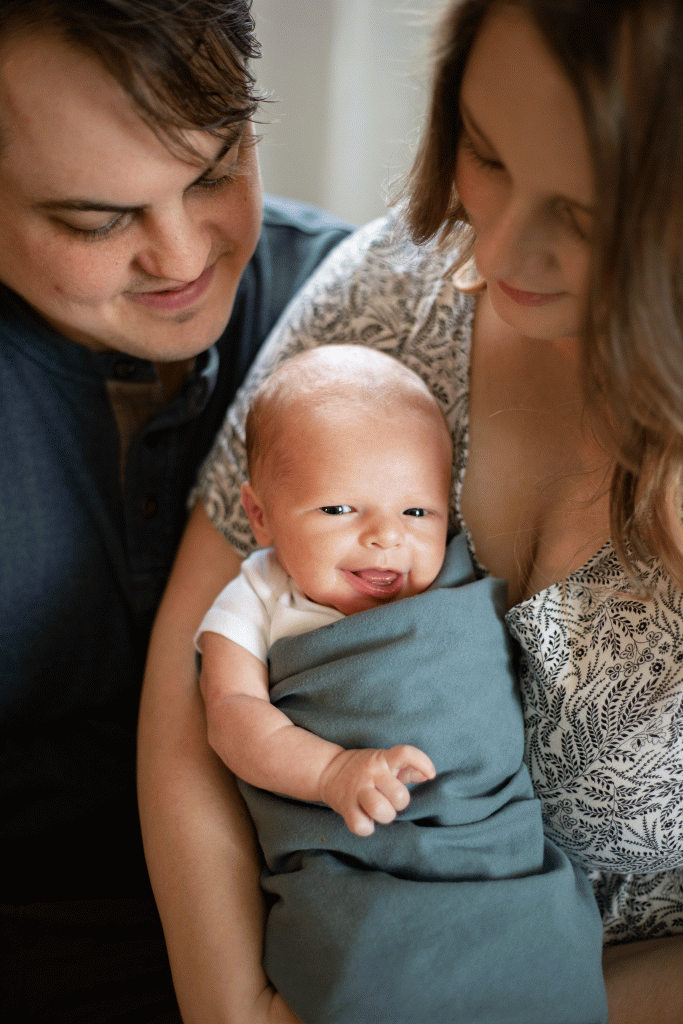 in-home lifestyle newborn photography