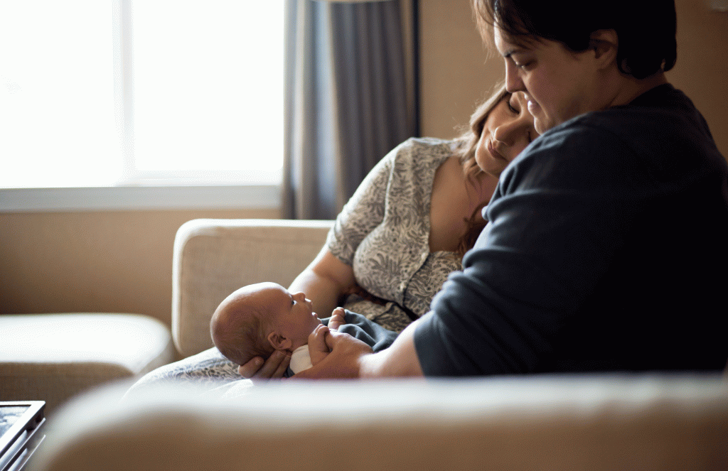 in-home lifestyle newborn photography