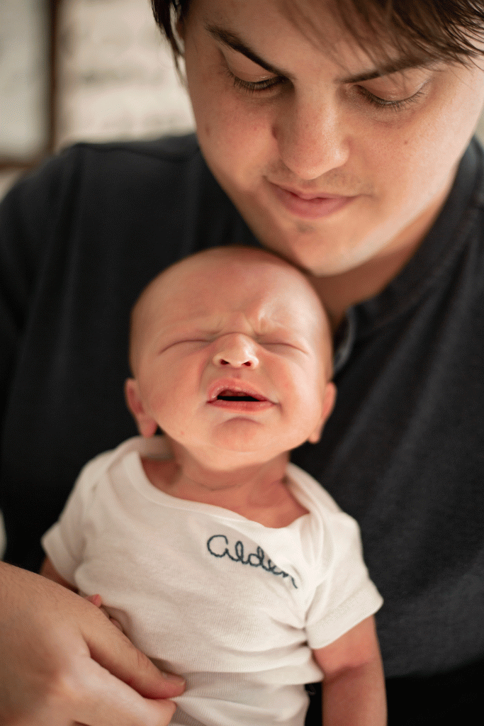 in-home lifestyle newborn photography